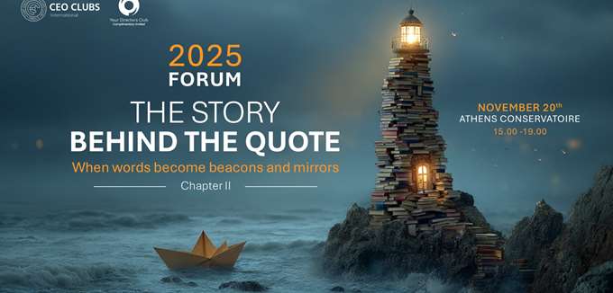 CEO Clubs Greece Forum: Συν-δημιουργώντας την Ηγεσία του Αύριο μέσα από τη Σοφία των Λέξεων