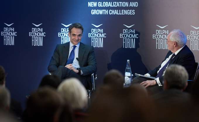 Αποτέλεσμα εικόνας για μητσοτακης δελφοι