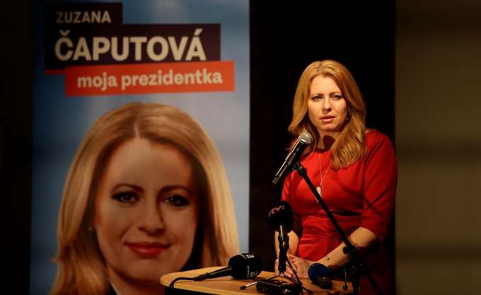 Σλοβακία: H Ζουζάνα Τσαπούτοβα γίνεται  η πρώτη γυναίκα πρόεδρος της χώρας