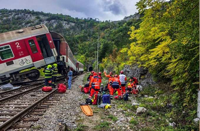 Σύγκρουση τρένων στη Σλοβακία