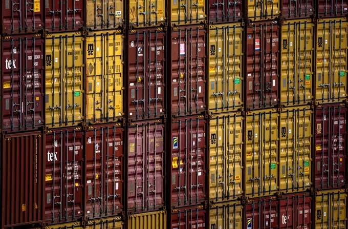 κοντέινερ δασμοί εμπόριο