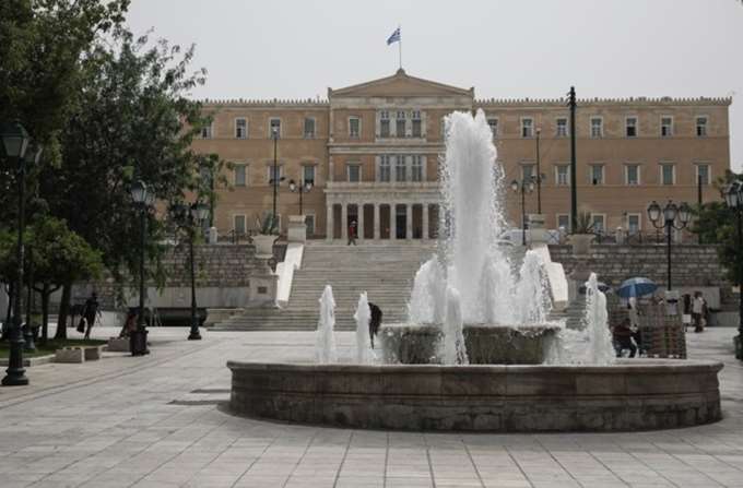 συντριβάνι Σύνταγμα