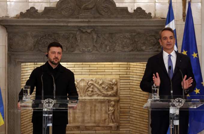 Δηλώσεις Μητσοτάκη - Ζελένσκι 11/25