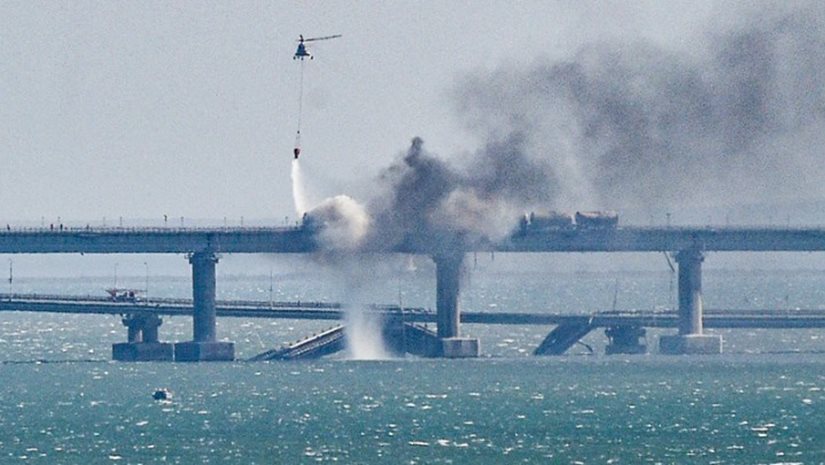 Ρωσία: Ισόβια κάθειρξη σε 8 άνδρες για την έκρηξη στη γέφυρα της Κριμαίας το 2022