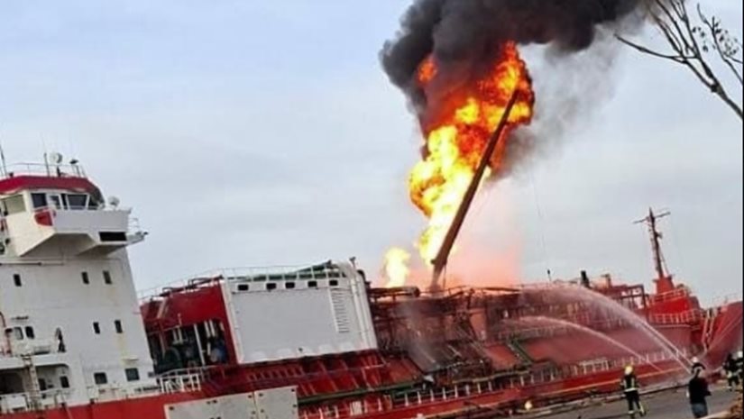 Τουρκικό δεξαμενόπλοιο με 4.000 τόνους LPG δέχτηκε ρωσική επίθεση κοντά στην Οδησσό