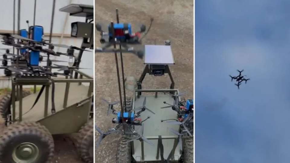 Ρωσία και Ουκρανία επιστρατεύουν ρομπότ εδάφους στον "πόλεμο των drones"