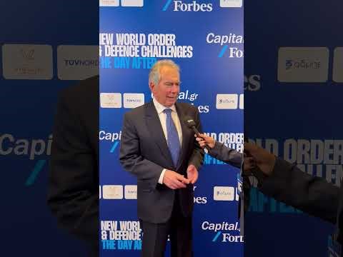 Εμ. Ράμμος στην Ημερίδα Άμυνας Capital.gr: "Η διαστημική τεχνολογία εφαρμογών είναι εκ των ων ουκ άνευ στα θέματα της άμυνας"